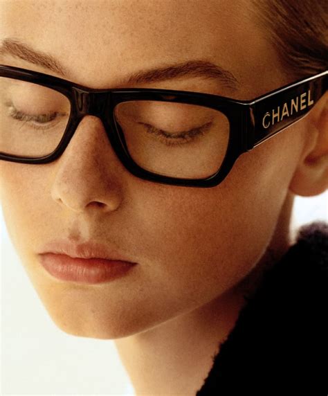 chanel glass frame|Chanel eye lens.